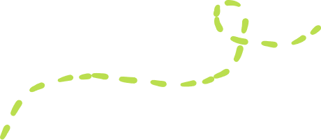 About us 2 Green dotted line
