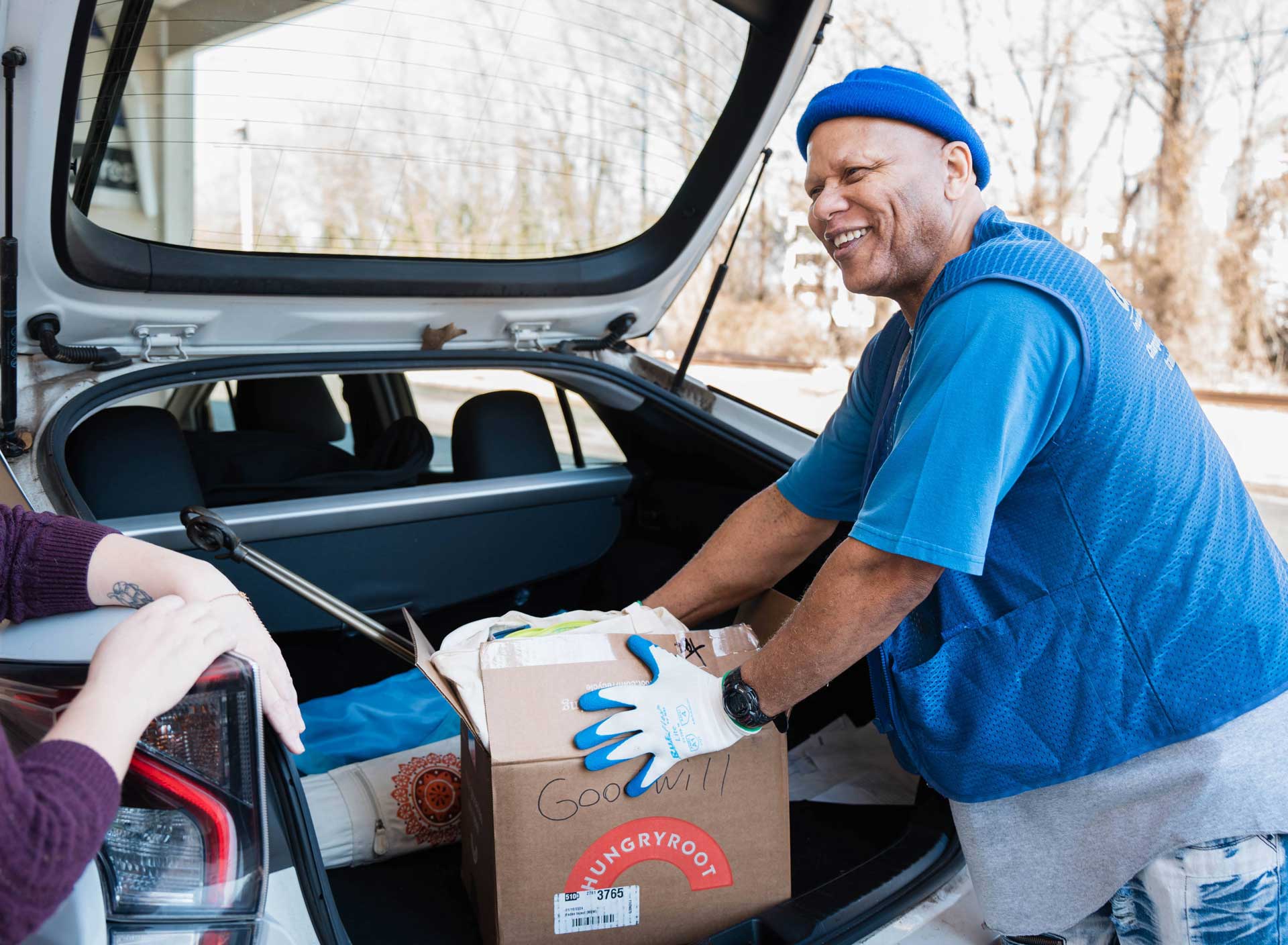 Arkansans donating goods to goodwill arkansas to support local programs.